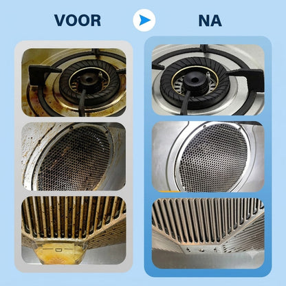 Zelfs de meest hardnekkige vetvlek smeekt om genade!
