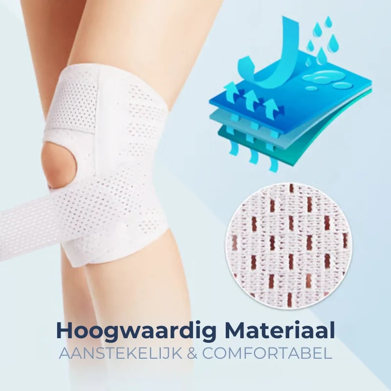Ademende Kniebeschermers voor Meniscusondersteuning