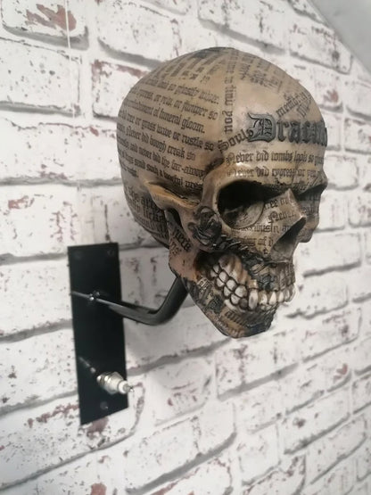 SkullRack Wandhouder voor Motorhelm en Jas