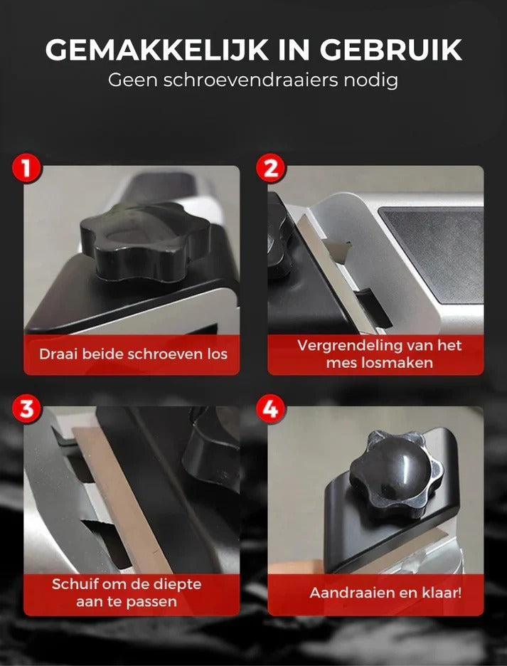 Gipsplaatafschuinschaaf van 45 Graden