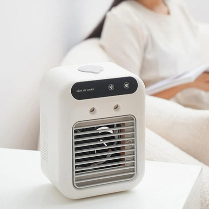 Draagbare 3 in 1 airconditioner met draadloze verkoeling en frisse lucht