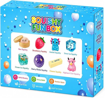 Squishy Fun Box mysterybox met 8 squishies